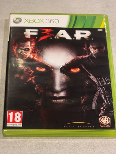 Fear f3ar microsoft xbox 360 - xbox,