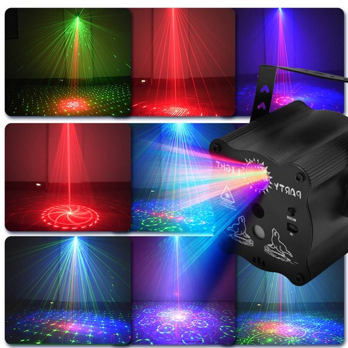 Laser per feste attivato dal