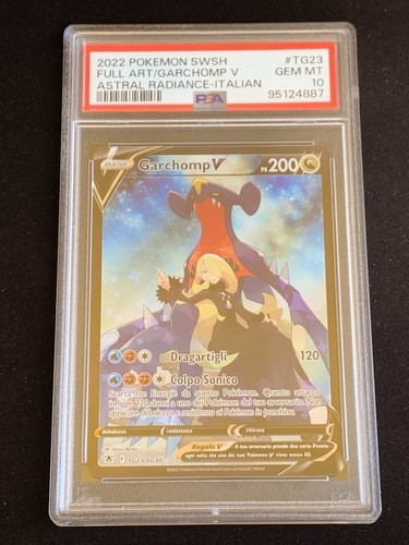 Pokemon tcg psa garchomp v - 10,