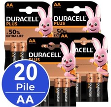Duracell - Plus AA, Batterie Stilo Alcaline 5 Blister Da 4 Batterie