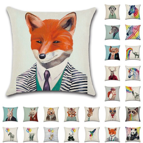 Copricuscino arte animale - copricuscino, 18"
