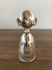 Tappo Per Bottiglia Pierre Sommelier Made In Italy Metallo Argentato Anni 80