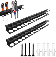 2 Pezzi Porta Cacciaviti -Porta Attrezzi Da Parete -Supporto per Cacciavite - Su