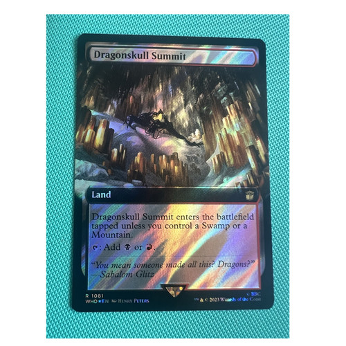 Mtg dragonskull summit doctor - dragonskull,