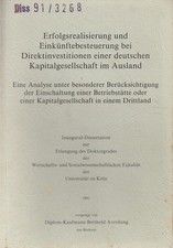 Erfolgsrealisierung und