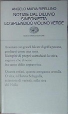 Ripellino NOTIZIE DAL DILUVIO