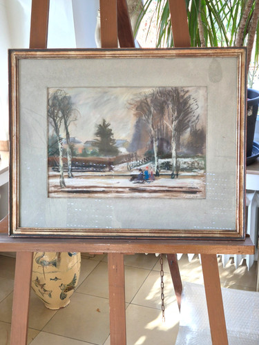 Dipinto pastello carl - a,