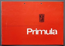 Brochure NSU Fiat (Autobianchi) Primula del 1965