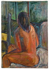 DIPINTO 900 RITRATTO DI DONNA