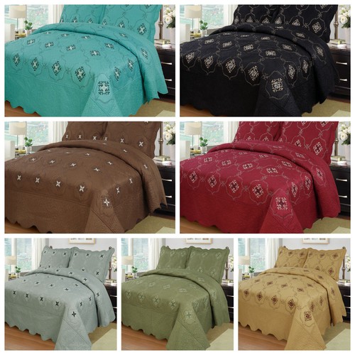 Set copriletto trapuntato