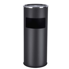 Songmics Pattumiera Portacenere con Secchio Interno Rimovibile, Cestino per Spaz