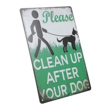  Cartello per rifiuti di cani