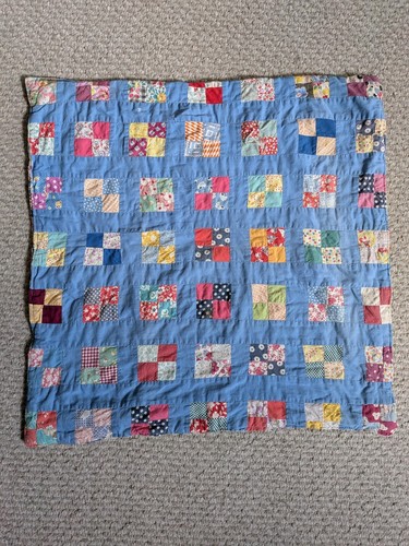 Trapunta patchwork culla