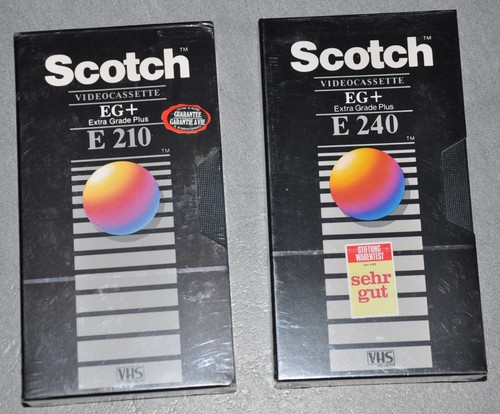 Videocassette vhs scotch - vhs,
