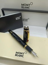 Penna stilografica MONTBLANC Boheme nera pennino M - usata con scatola