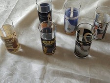 Set di 6 bicchieri in vetro