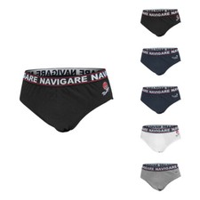 Pack 6 Paia Slip NAVIGARE Cotone Elasticizzato Assortito Art.324