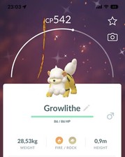 Shiny hisuian growlithe - shiny,