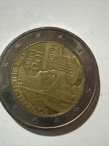 Moneta euro 100 - 100, jahre