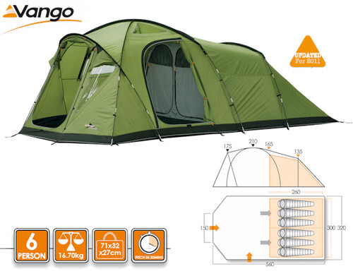 Tenda campeggio posti - da,