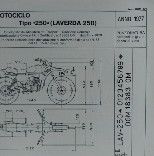 Laverda chott 250 - laverda,