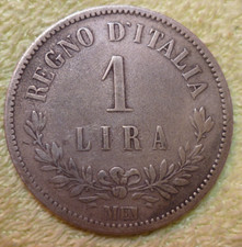 Lira valore 1863 - lira, m