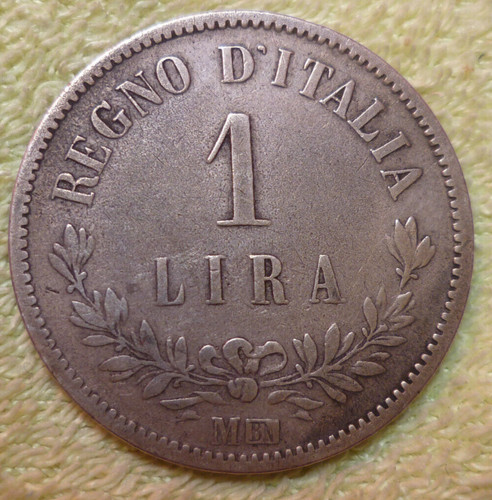 Lira valore 1863 - valore, m