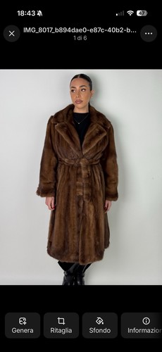 Cappotto visone - cappotto, di