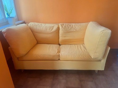 Divano posti tessuto beige - 2,