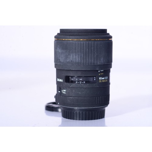Sigma 105 f - mm, f/2.8
