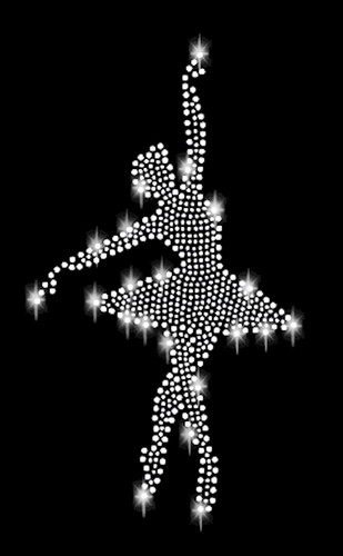 Strass ballerina immagine - strass, da