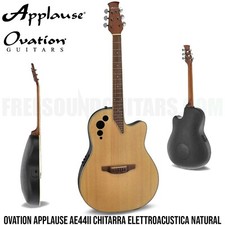 Ovation Applause AE44II Chitarra elettro acustica Natural Satin amplificata