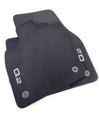 Tappetini auto compatibili con AUDI Q2 2017 VELLUTO GRIGIO SCURO ALTA QUALITA'