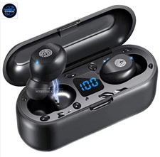 Cuffie Auricolari Bluetooth 5.2  Universali  Senza Fili Wireless Sport Powerbank