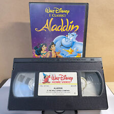 VHS Vintage - Aladdin (Disney) - Perfette Condizioni, Testato e Funzionante