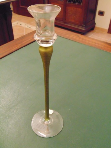 Candelabro vetro - in,