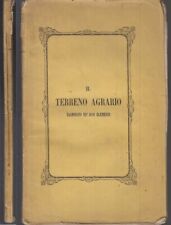 LH- IL TERRENO AGRARIO - ANTONIO KELLER - ANGELO SICCA --- 1858 - B - XDS14