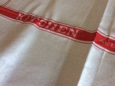 Coppia panni cucina lino