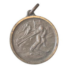 🥇Antica Medaglia Sci Bronzo