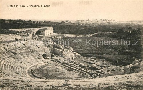 Siracusa teatro greco - siracusa,
