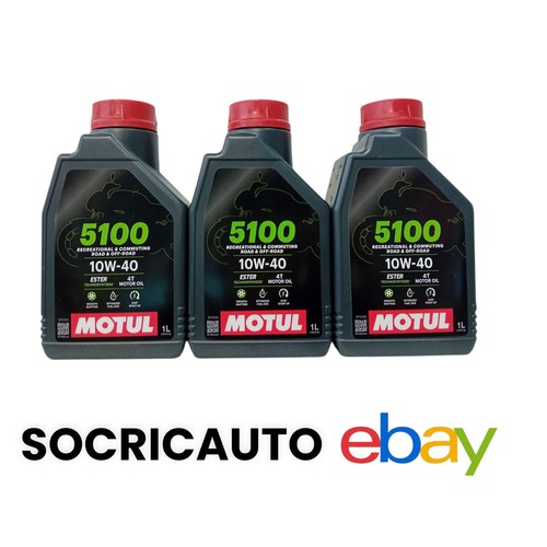 Litri olio motul 5100 10w40 - motul,