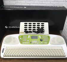 【Raro】 CHROMATONE CT-312 71 Tasti Sintetizzatore Tastiera Elettronica Testata...