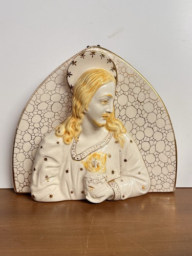 Sacro cuore statua ceramica - sacro,