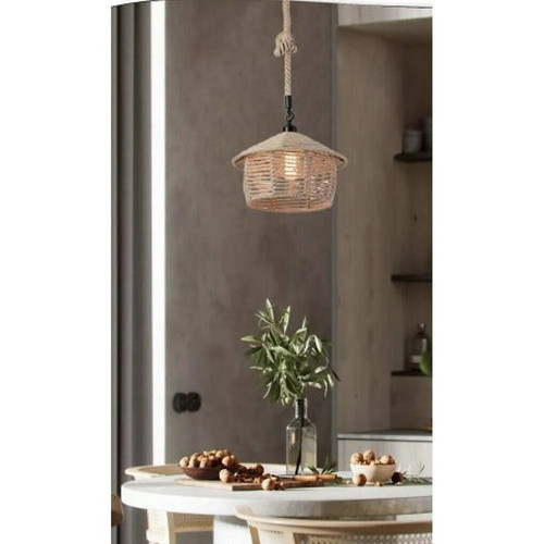 Lampadario corda canapa - in,