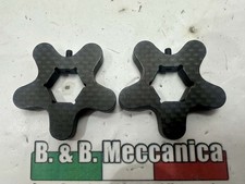COPPIA GHIERE FORCELLA CARBONIO DUCATI APRILIA HONDA KAWASAKI YAMAHA SUZUKI V...