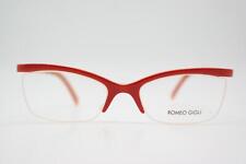 Occhiali ROMEO GIGLI RG 242 rosso arancione mezza marca montatura eyeglasses nuovi