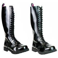 Stivali Alpha Rangers 20 fori Ranger Festival Army Gothic in pelle stivali da salto nuovi