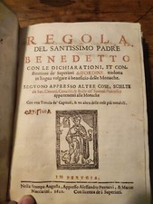 Regola S. Benedetto Norcia -