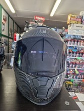 VISIERA MPH CASCO TIGER CARBON DARK FUME 65% ANTIGRAFFIO PREDISPOSTA PINLOCK
