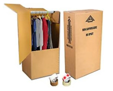 Scatole (modello armadio) per trasloco/trasferimento abbigliamento